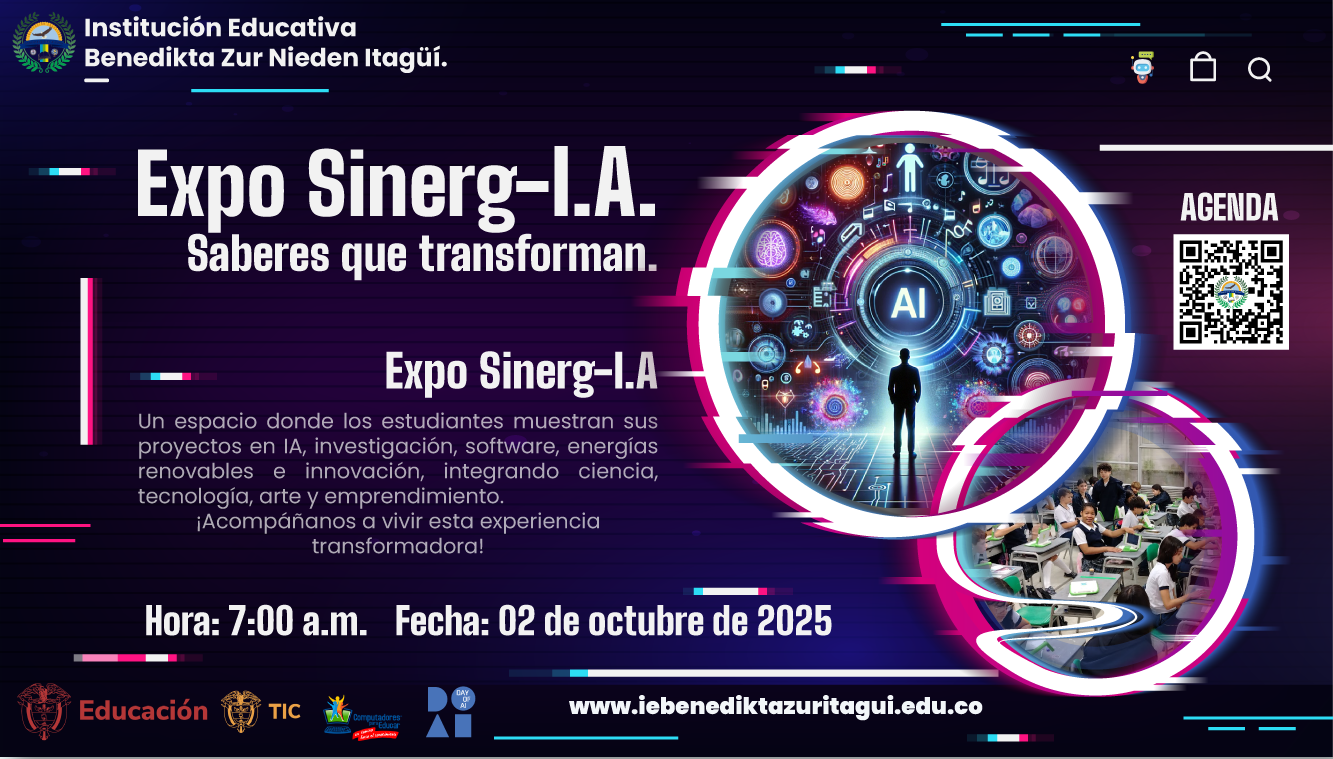Estudiantes trabajando en proyectos